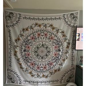Urban outfitters floral tapestry